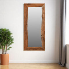 Live Edge Full Length Hanging Mirror
