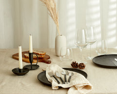 Seville Silver Stainless Steel Rustic Cutlery Set