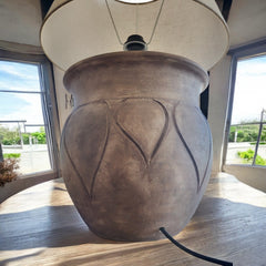 CureMe - Rustic Ceramic Table Lamp