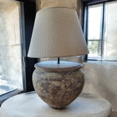 Terracotta no.LV39 - Rustic ceramic table lamps