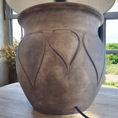 CureMe - Rustic Ceramic Table Lamp