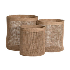 Sangha Seagrass Baskets (Set of Three)