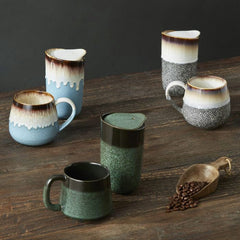 Reactive Glaze Roma Mug - Green