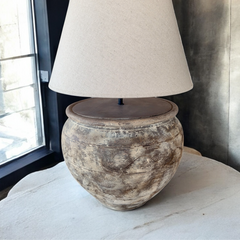Terracotta no.LV39 - Rustic ceramic table lamps